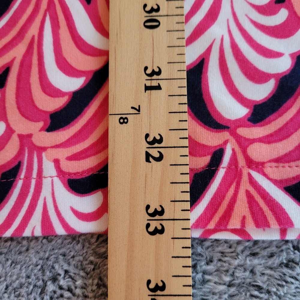 Talbots Beachy Dress XS Petite Pink Jersey Knit Sheath Cotton Coastal 16546 - Picture 7 of 10